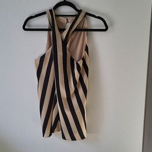 Criss-cross halter top